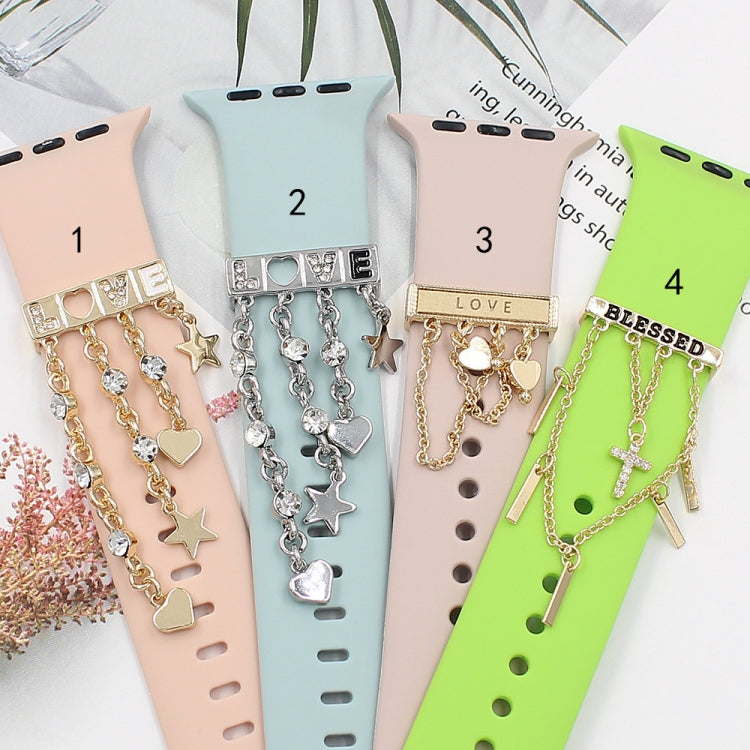 Watch Silicone Watch Band Decoration Ring Diamond Series Decoration Buckle(3) - free shipping - PMC TechLife - Order now!