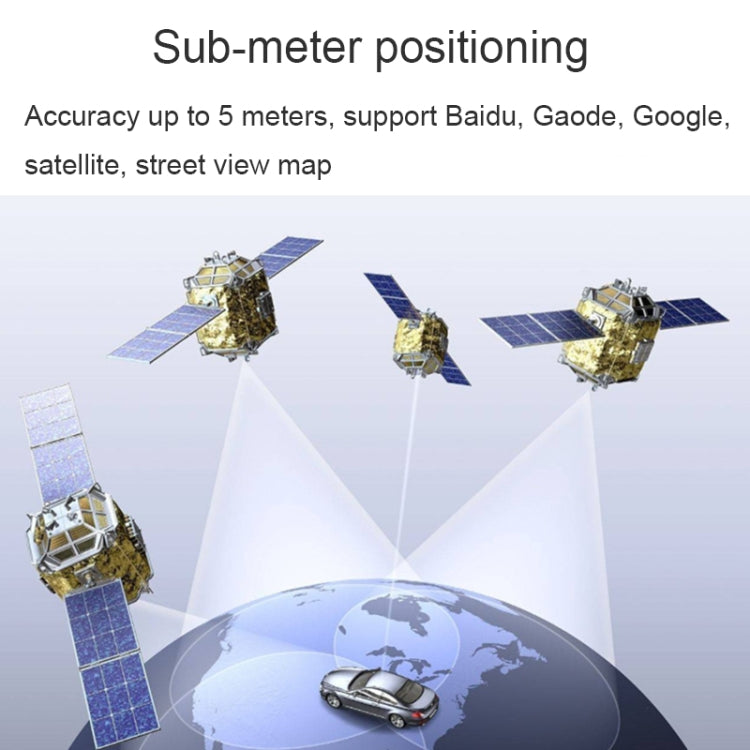 Multifunctional Smart Belt Buckle Elderly Anti-Lost GPS Tracker, Color: Full Black - Personal Tracker by PMC TechLife | Online Shopping South Africa | PMC TechLife