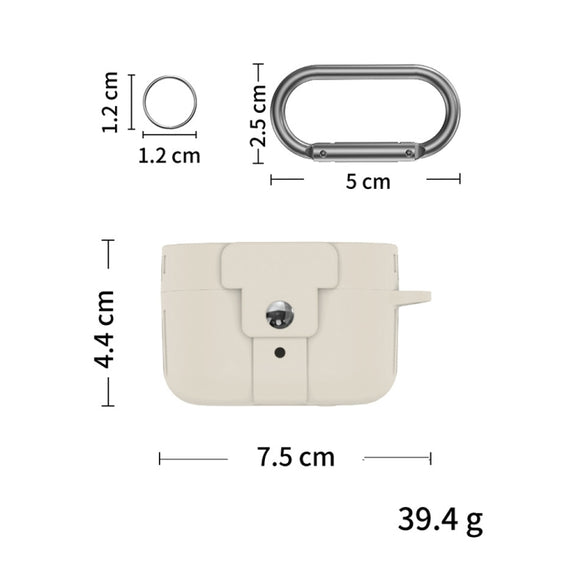For Status Audio Between Pro Old Ver Charging Compartment Earphone Case(Black)
