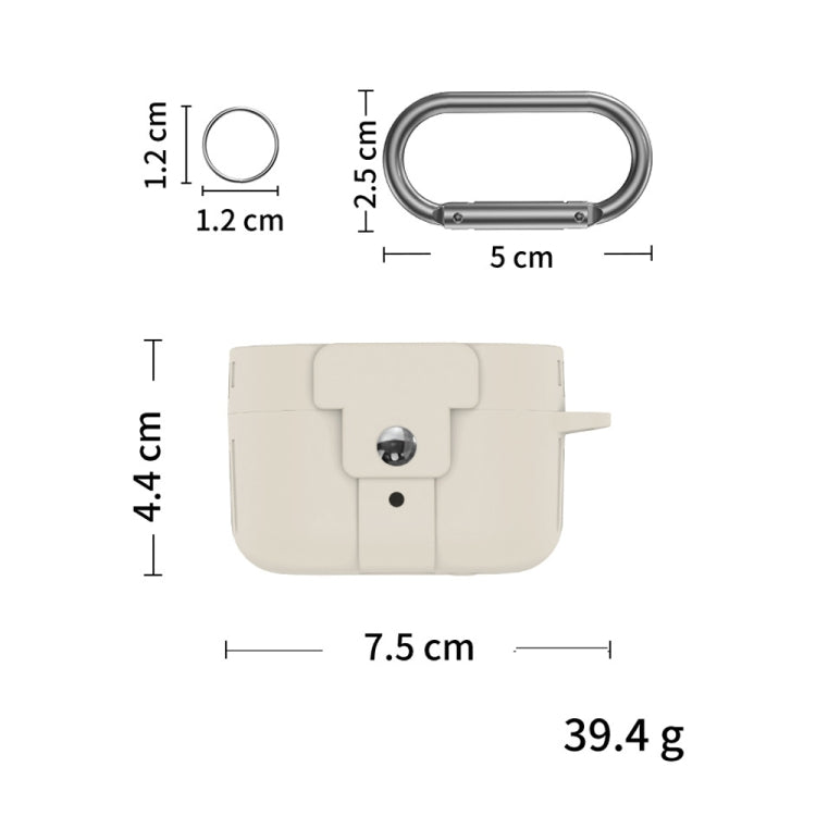 For Status Audio Between Pro Old Ver Charging Compartment Earphone Case(Black)