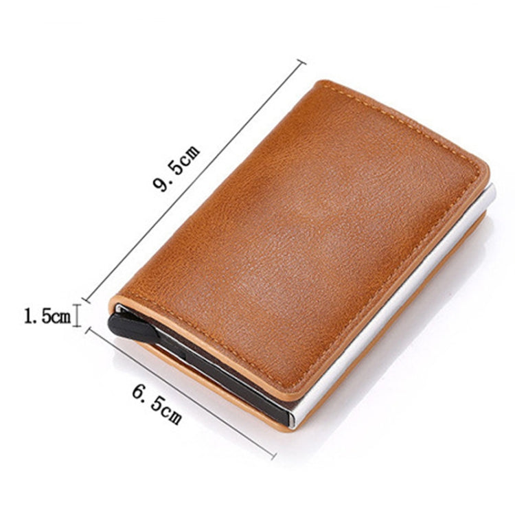 HUMERPAUL RFID Anti-Magnetic Automatic Card Set Credit Card Box Coin Bag(Carbon Fiber) - free shipping - PMC TechLife - Order now!