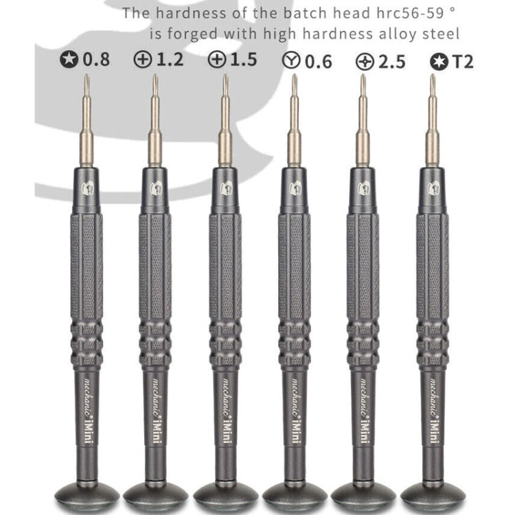 MECHANIC iMini Series Mobile Phone Repair Glasses Screw Batch Clock Tool, Series: Phillips 1.2 - Screwdriver by MECHANIC | Online Shopping South Africa | PMC TechLife