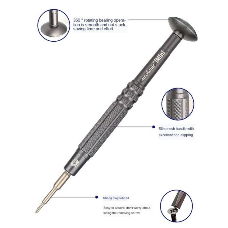 MECHANIC iMini Series Mobile Phone Repair Glasses Screw Batch Clock Tool, Series: Five Star 0.8 - Screwdriver by MECHANIC | Online Shopping South Africa | PMC TechLife
