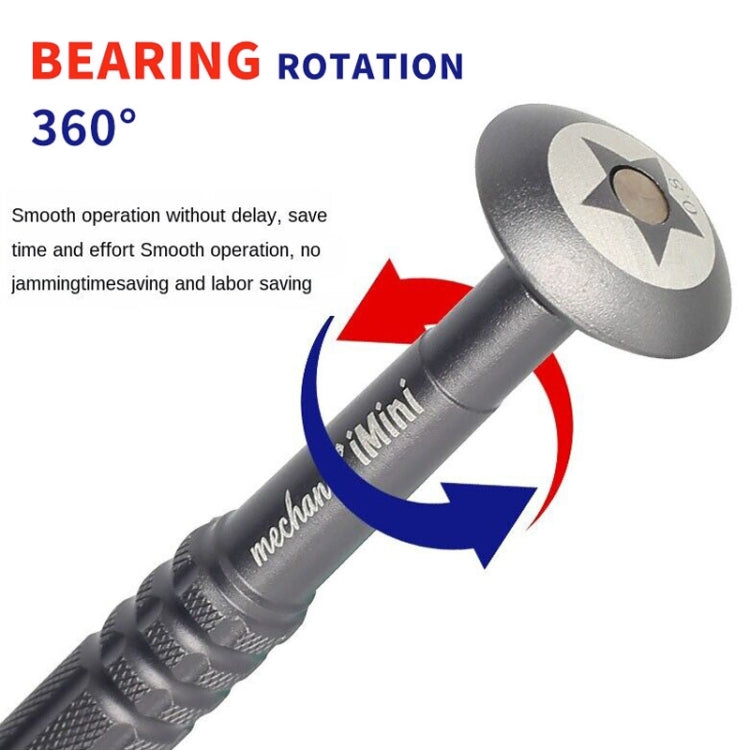 MECHANIC iMini Series Mobile Phone Repair Glasses Screw Batch Clock Tool, Series: Five Star 0.8 - Screwdriver by MECHANIC | Online Shopping South Africa | PMC TechLife