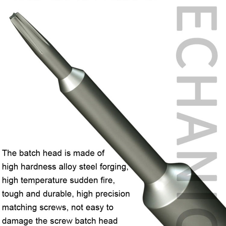 MECHANIC iMini Series Mobile Phone Repair Glasses Screw Batch Clock Tool, Series: Phillips 1.2
