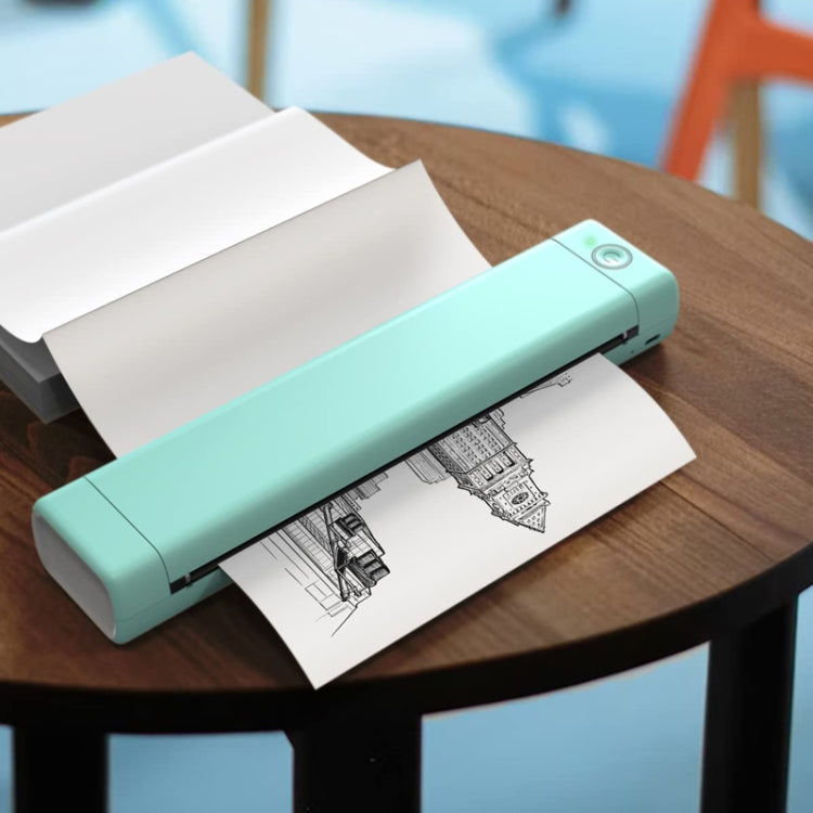 For Phomemo M08F 200sheets Thermal Printing Paper Compatible for MR.IN Brother Pocket Jet / MT800, Style: Folding Letter - free shipping - PMC Jewellery - Order now!