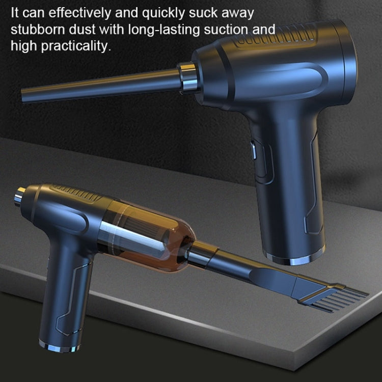 Vehicle-Mounted Home Rechargeable Vacuum Cleaner Keyboard Case Dust Blower(Black) - Vacuum Cleaner by PMC TechLife | Online Shopping South Africa | PMC TechLife | Buy Now Pay Later Mobicred