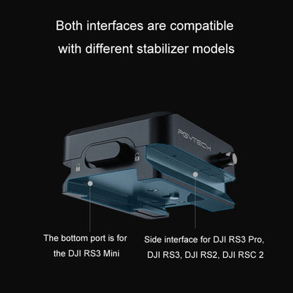 For DJI RS3 Mini/RS3 PGYTECH Quick Release Plate Gimbal Base(P-RH-167) - free shipping - PMC Jewellery - Order now!