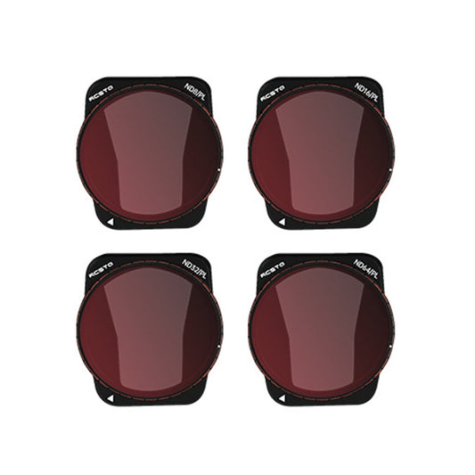 For DJI Air 3 RCSTQ Multi-Layer Coating Waterproof  Filter, Spec: ND-PL8/16/32/64 4-in-1 - free shipping - PMC Jewellery - Order now!