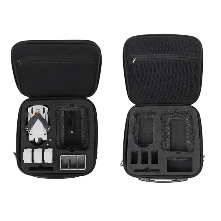 For DJI Mini 3/Mini 3 Pro Drone Storage Bag Box Shoulder Bag Suitcase(Black) - Carry Cases & Bags by PMC Jewellery | Online Shopping South Africa | PMC Jewellery | Buy Now Pay Later Mobicred