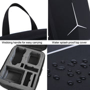 For DJI AIR 3 Storage Bag Backpack Compatible with RC-N2 or RC 2 Remote Control(Black)