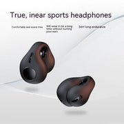 JX80 TWS Wireless Bone Conduction Clip-On Ear Noise Reduction Bluetooth Headset(Purple)