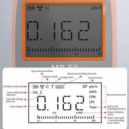 CESTSEN MR-50EXP  Nuclear Radiation Detector Radioactive Environmental Radiation αβγX-Ray Detector,CN Plug - free shipping - PMC Jewellery - Order now!