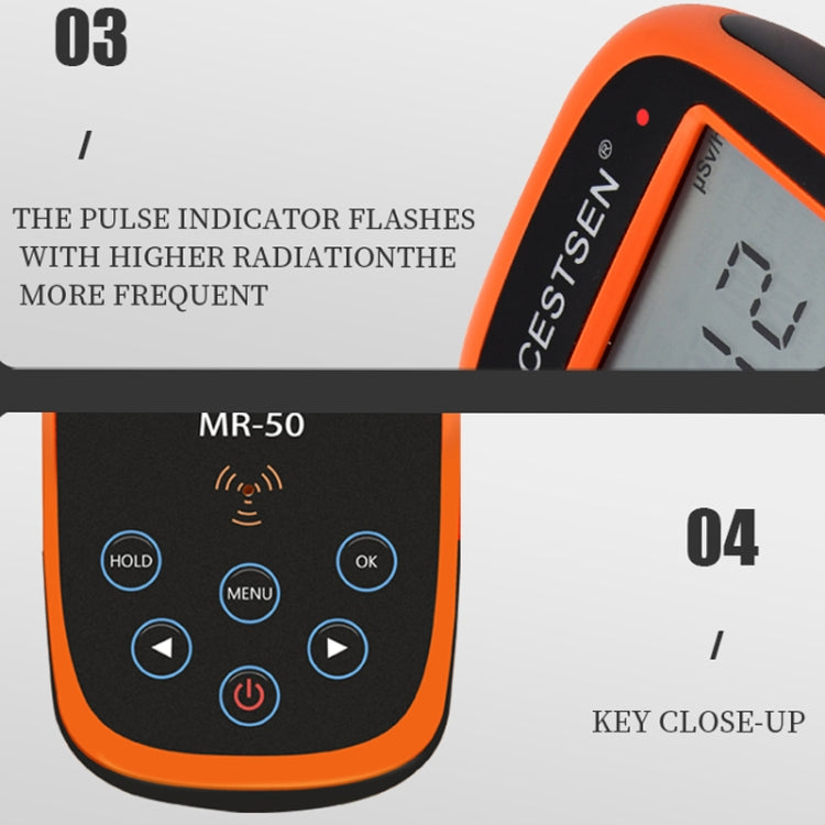 CESTSEN MR-50EXP  Nuclear Radiation Detector Radioactive Environmental Radiation αβγX-Ray Detector,CN Plug - free shipping - PMC Jewellery - Order now!