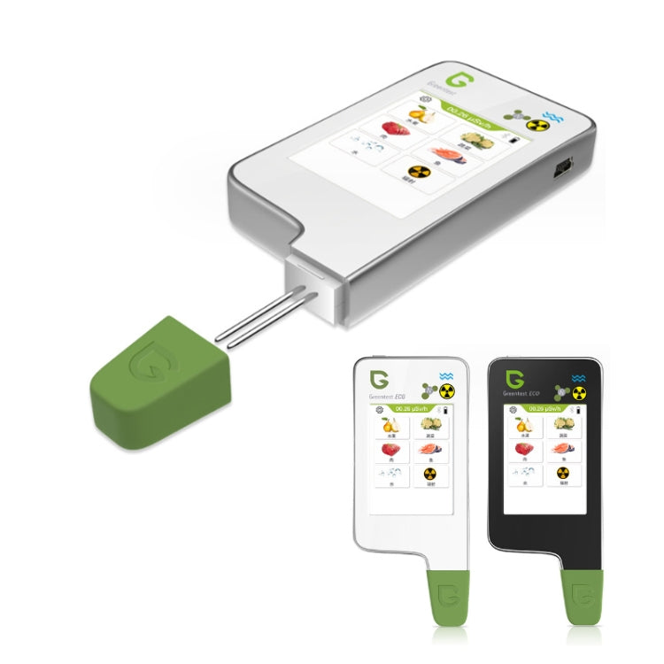 Greentest ECO6 Vegetable, Fruit, Meat Food Nitrate Water Quality Nuclear Radiation Environmental Detector, EU Plug(Black) - free shipping - PMC Jewellery - Order now!