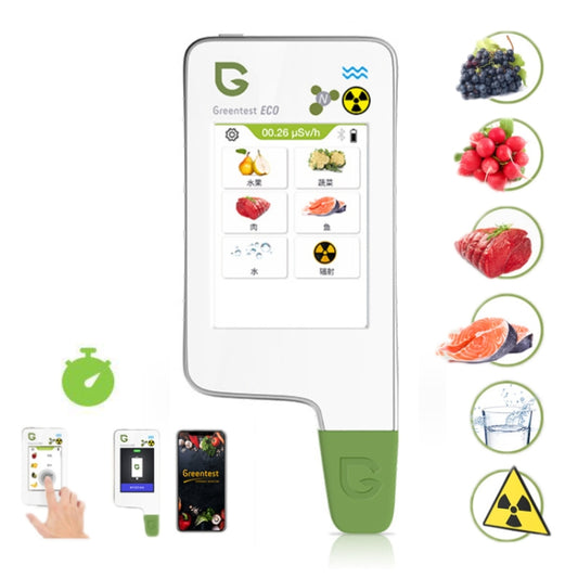 Greentest ECO6T Food Nitrate Water Quality Nuclear Radiation Environmental Detector With Timer, EU Plug - free shipping - PMC Jewellery - Order now!