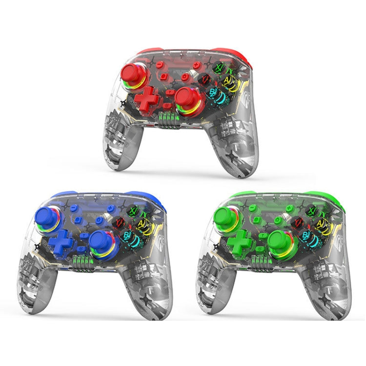 For PS3 / PS4 Dual Vibration Wireless Gamepad With RGB Lights(Blue) - Gamepads by PMC TechLife | Online Shopping South Africa | PMC TechLife