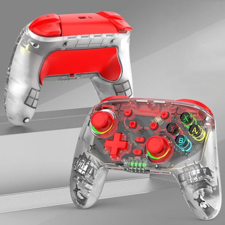 For PS3 / PS4 Dual Vibration Wireless Gamepad With RGB Lights(Green)