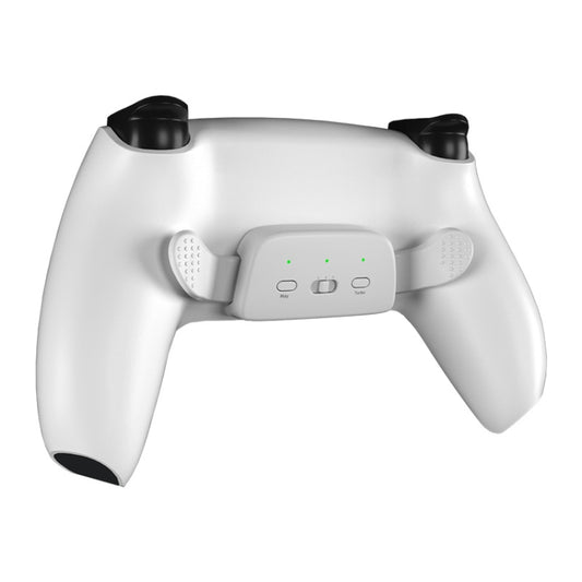 For PS5 Wireless Bluetooth Gamepad With Clip Buttons Cases(White) - free shipping - PMC Jewellery - Order now!