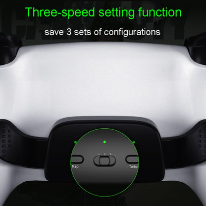 For PS5 Wireless Bluetooth Gamepad With Clip Buttons Cases(White) - free shipping - PMC Jewellery - Order now!