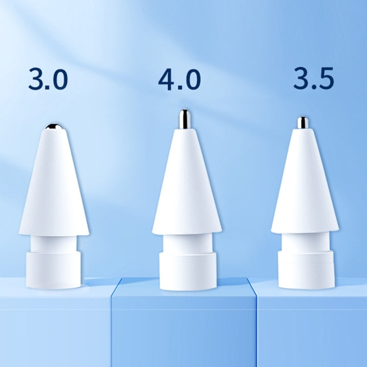 For Apple Pencil 1/2 Generation Modified Metal Wear-Resistant Paper-Like Needle Tube Nib, Color: 4.0 Extended Reform Silver - Pencil Accessories by PMC TechLife | Online Shopping South Africa | PMC TechLife