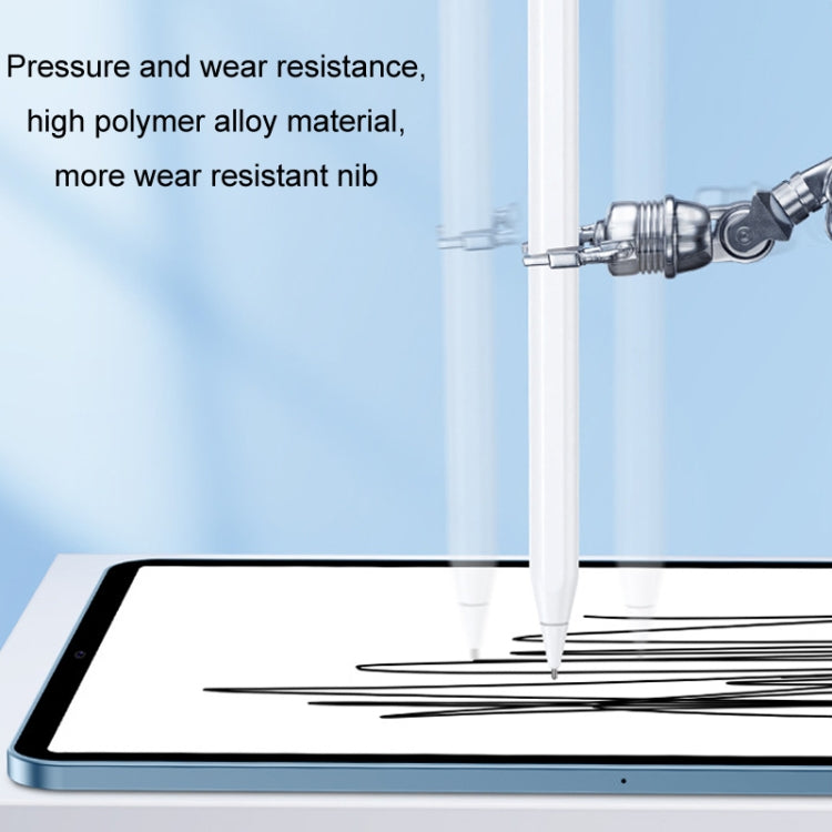 For Apple Pencil 1/2 Generation Modified Metal Wear-Resistant Paper-Like Needle Tube Nib, Color: 3.0 Reform Round Head Silver