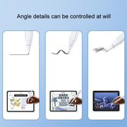 For Apple Pencil 1/2 Generation Modified Metal Wear-Resistant Paper-Like Needle Tube Nib, Color: 3.5 Standerd Reform Silver