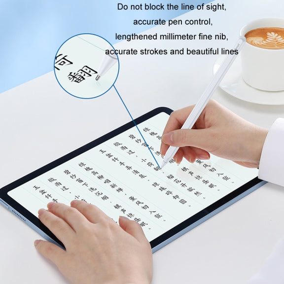 For Apple Pencil 1/2 Generation Modified Metal Wear-Resistant Paper-Like Needle Tube Nib, Color: 3.0 Reform Round Head Silver