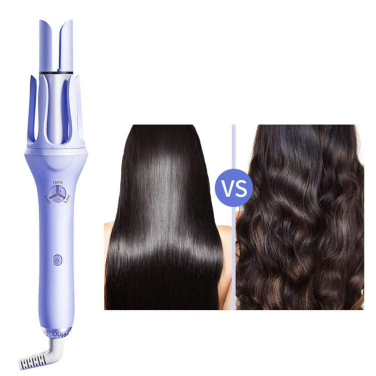 Extended Automatic Ceramic Curling Iron 32mm Shaped Big Wave Styling Tools,CN Plug(Purple) - Hair Curler by PMC TechLife | Online Shopping South Africa | PMC TechLife | Buy Now Pay Later Mobicred