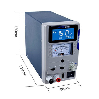 ATTEN APS22-5A 22V 5A USB Digital Variable Adjustable Laboratory DC Power Supply For Mobile Repair, EU Plug - free shipping - PMC Jewellery - Order now!