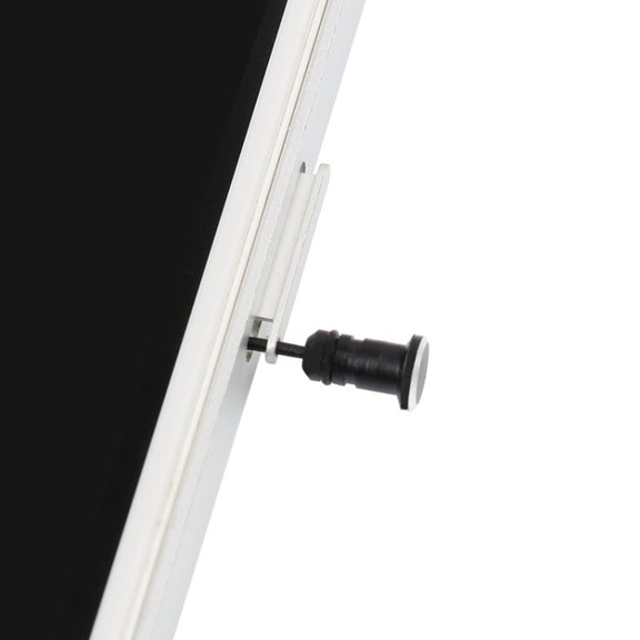 3.5mm Universal Metal Dust Plug Headset Plug Card Needle(Black)