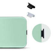 8 Pin Phone Dust Plug Silicone Charging Port Plug(Transparent)