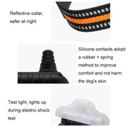 Smart Electronic Remote Control Dog Training Device Water-resistant Pets Bark Stopper, Size: For-Two-Dog(Orange)