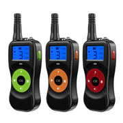 Smart Electronic Remote Control Dog Training Device Water-resistant Pets Bark Stopper, Size: For-Two-Dog(Orange)