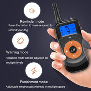 Smart Electronic Remote Control Dog Training Device Water-resistant Pets Bark Stopper, Size: For-Two-Dog(Orange)