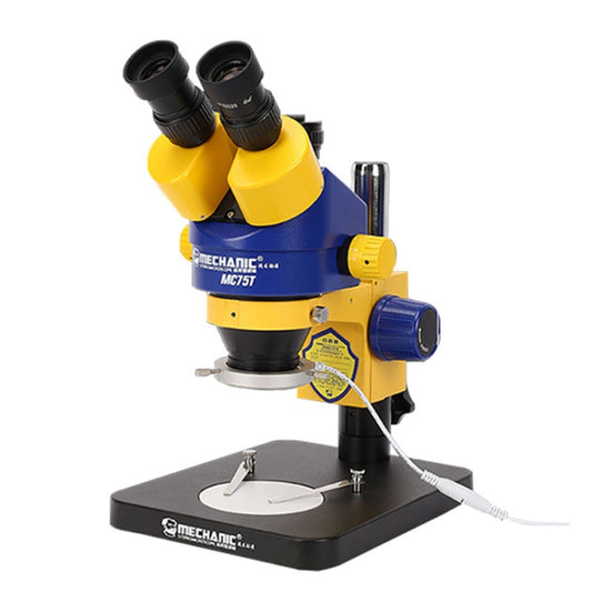 MECHANIC MC-75TB1 Trinocular Stereo Microscope Industrial Grade Can Connect To HD Display - free shipping - PMC Jewellery - Order now!