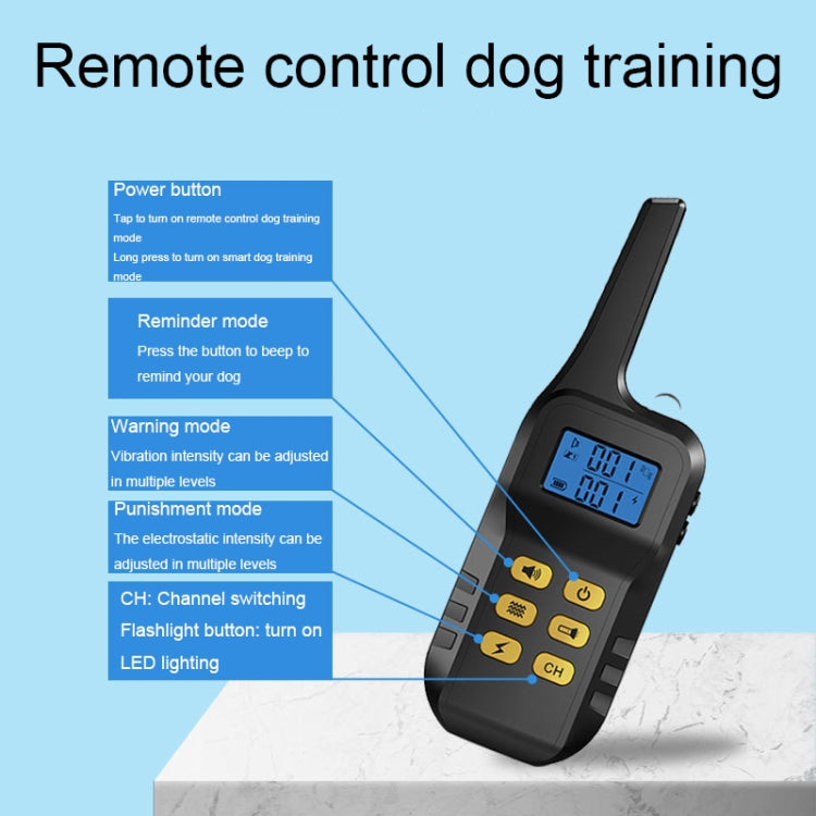 Pet Smart Electric Shock Training Waterproof Collar Dog Training Device, Spec: Only Receiver - free shipping - PMC TechLife - Order now!