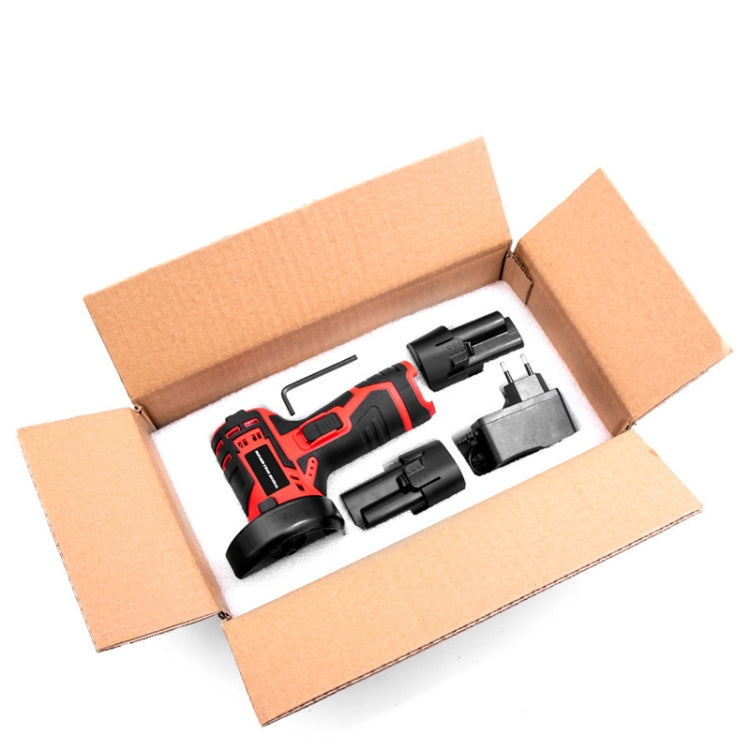 HILDA 12V 3 Inch Li-Ion Angle Grinder Home Cutting And Sanding Machine, EU Plug, Model: Carton Package With 2 Battery - free shipping - PMC TechLife - Order now!
