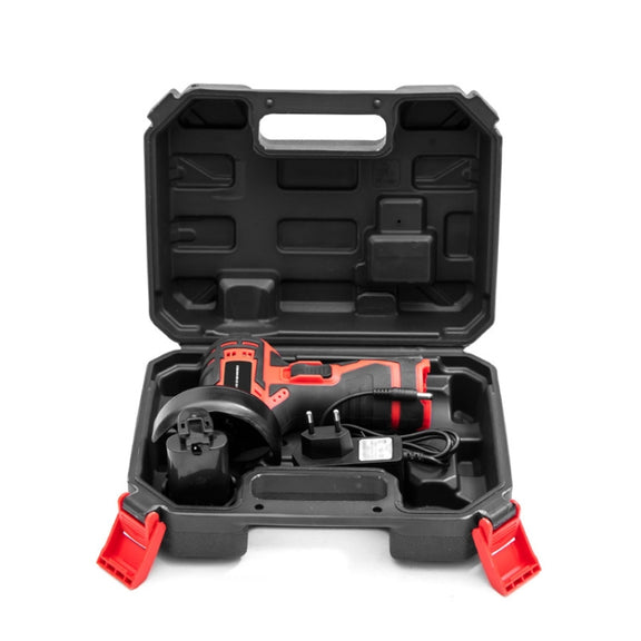HILDA 12V 3 Inch Li-Ion Angle Grinder Home Cutting And Sanding Machine, US Plug, Model: Plastic Package With 1 Battery