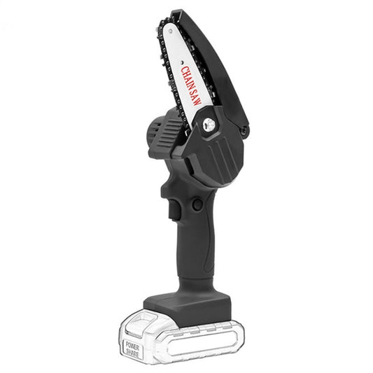 HILDA Rechargeable Cordless Mini Electrical Chain Saw Logging Tools(Black) - free shipping - PMC Jewellery - Order now!