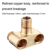 Toilet Mate Booster Flusher Toilet Cleaning Shower Set, Specification: Black Copper Model