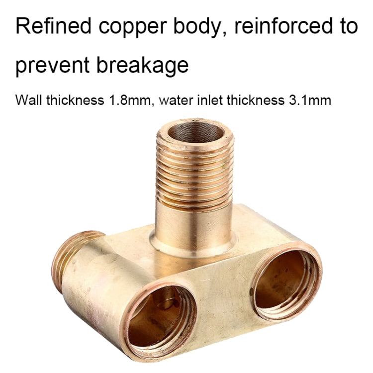 Toilet Mate Booster Flusher Toilet Cleaning Shower Set ?, Specification: Electroplated Copper Model