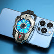 X20 Semiconductor Mobile Phone Radiator LED Light Mini Phone Cooling Fan, Color: Electroplated Mineral-color - Cooling Fan Radiator by PMC TechLife | Online Shopping South Africa | PMC TechLife