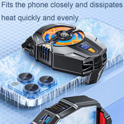 J20 Three-speed Adjustable Semiconductor Refrigeration Mobile Phone Radiator, Style: Basic Model