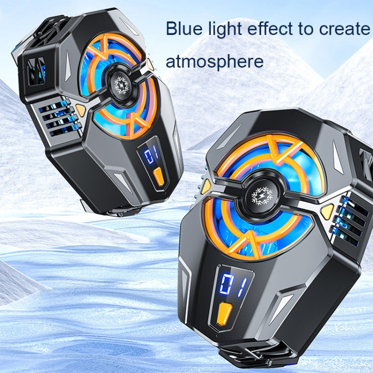 J20 Three-speed Adjustable Semiconductor Refrigeration Mobile Phone Radiator, Style: Electroplated Model - Cooling Fan Radiator by PMC TechLife | Online Shopping South Africa | PMC TechLife