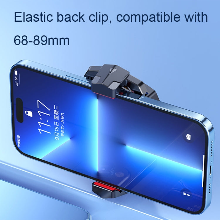 J20 Three-speed Adjustable Semiconductor Refrigeration Mobile Phone Radiator, Style: Electroplated Model - Cooling Fan Radiator by PMC TechLife | Online Shopping South Africa | PMC TechLife