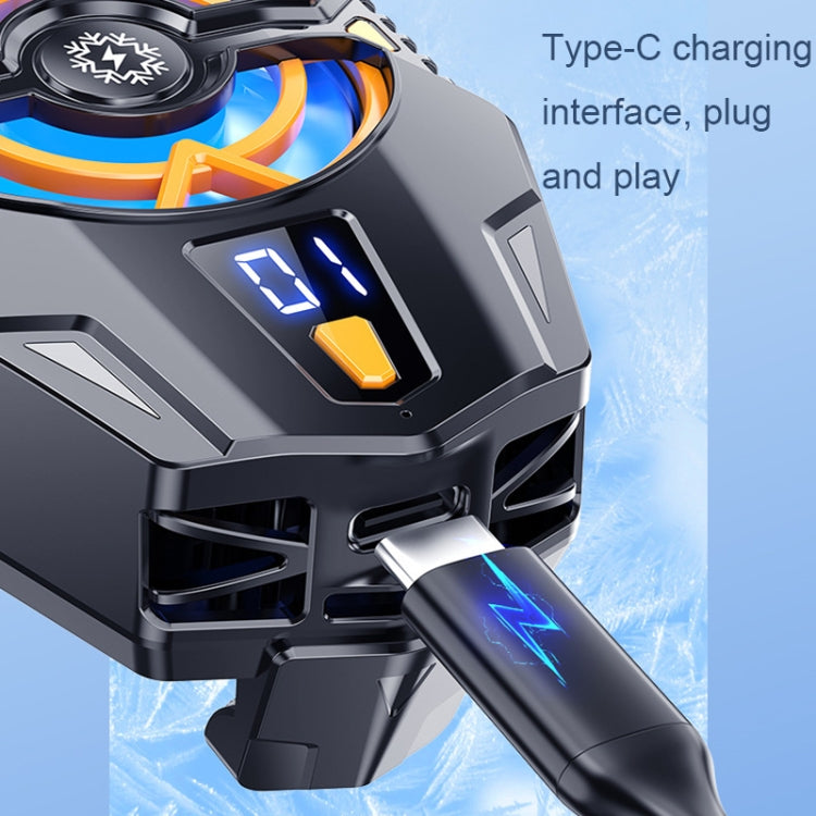 J20 Three-speed Adjustable Semiconductor Refrigeration Mobile Phone Radiator, Style: Electroplated Model - Cooling Fan Radiator by PMC TechLife | Online Shopping South Africa | PMC TechLife