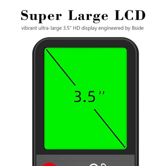 BSIDE ADMS7 Smart Thin Digital Multimeter Counts DC AC Voltmeter, Model: Standard Charging Model