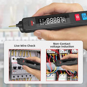 BSIDE Z5 Smart Pen Multimeter Backlight LCD 6000 Counts Auto Voltage Detector