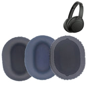 2pcs For Sony WH-CH710N/CH720N/CH700N Headphone Sponge Cover Leather Earmuffs(Blue)